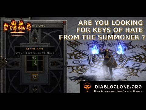 D2R - Diablo II Resurrected - Hunting and Farming a Key of Hate !