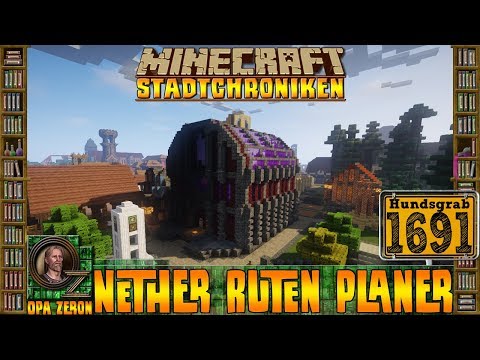 MINECRAFT Stadtchroniken [#1691] Nether Ruten Planer [HD+ Deutsch]