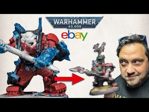 Rescuing a NASTY Warhammer Ork Warboss from eBay