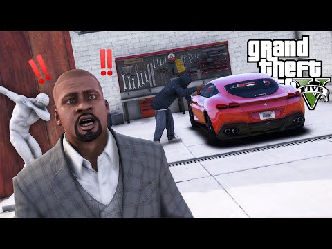THIEF STEALS FERRARI ROMA!! - GTA 5 REAL LIFE MOD #181
