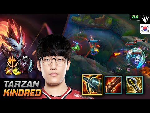 Tarzan Jungle Kindred Build Kraken Slayer Conqueror - LOL KR 13.9