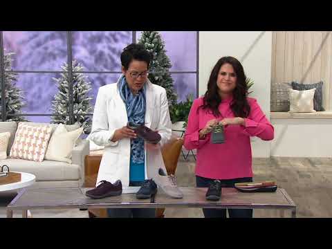 CLOUDSTEPPERS by Clarks Lace-up Sneakers - Sillian Emma on QVC