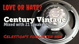 Video thumbnail for Celestion Century Vintage neo speaker - Forgotten Masterpiece? by Zilla Cabs