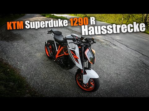 "ERSTES" Mal Hausstrecke - KTM Superduke 1290 R 🧡 Brutales Bike 😍 V2 SOUND!