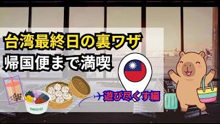 知らないと損!台湾最終日を120%楽しむ裏技|インタウンチェックインで帰国直前まで観光 #台湾旅行 #台湾観光 #台北旅行 #インタウンチェックイン #台湾グルメ #ninavi #帰国日観光