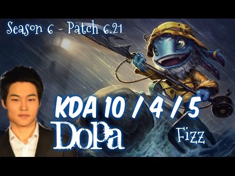 Dopa FIZZ vs VIKTOR Mid - Patch 6.21 KR Ranked