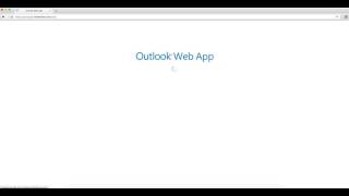 OWA - Accessing Webmail (OWA)