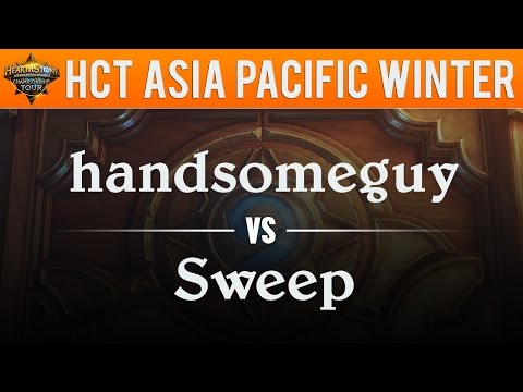 handsomeguy vs Sweep - Hearthstone Championship Tour Asia Pacific 2017:  Swiss Round 2