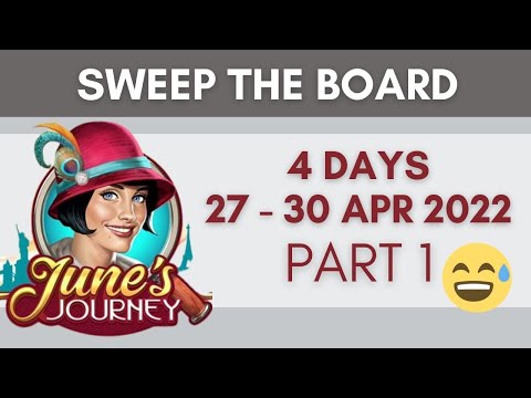 June’s Journey Sweep the Board (27 - 30 April 2022) - Part 1 (Overview, Scenes 1 & 2)