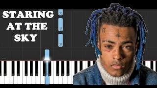 XXXTentacion - Staring at the sky (Piano Tutorial)