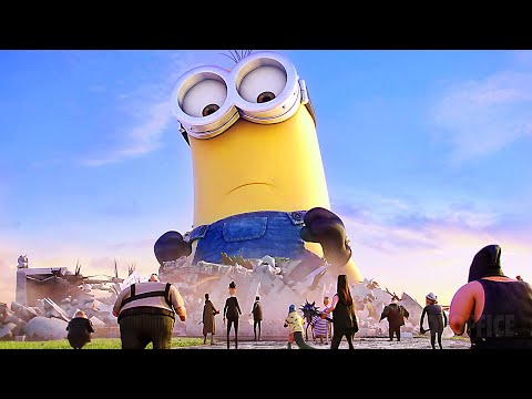 Solo Minions haciendo cosas de Minions (Las MEJORES escenas de Minions 1 + 2) ⚡ 4K
