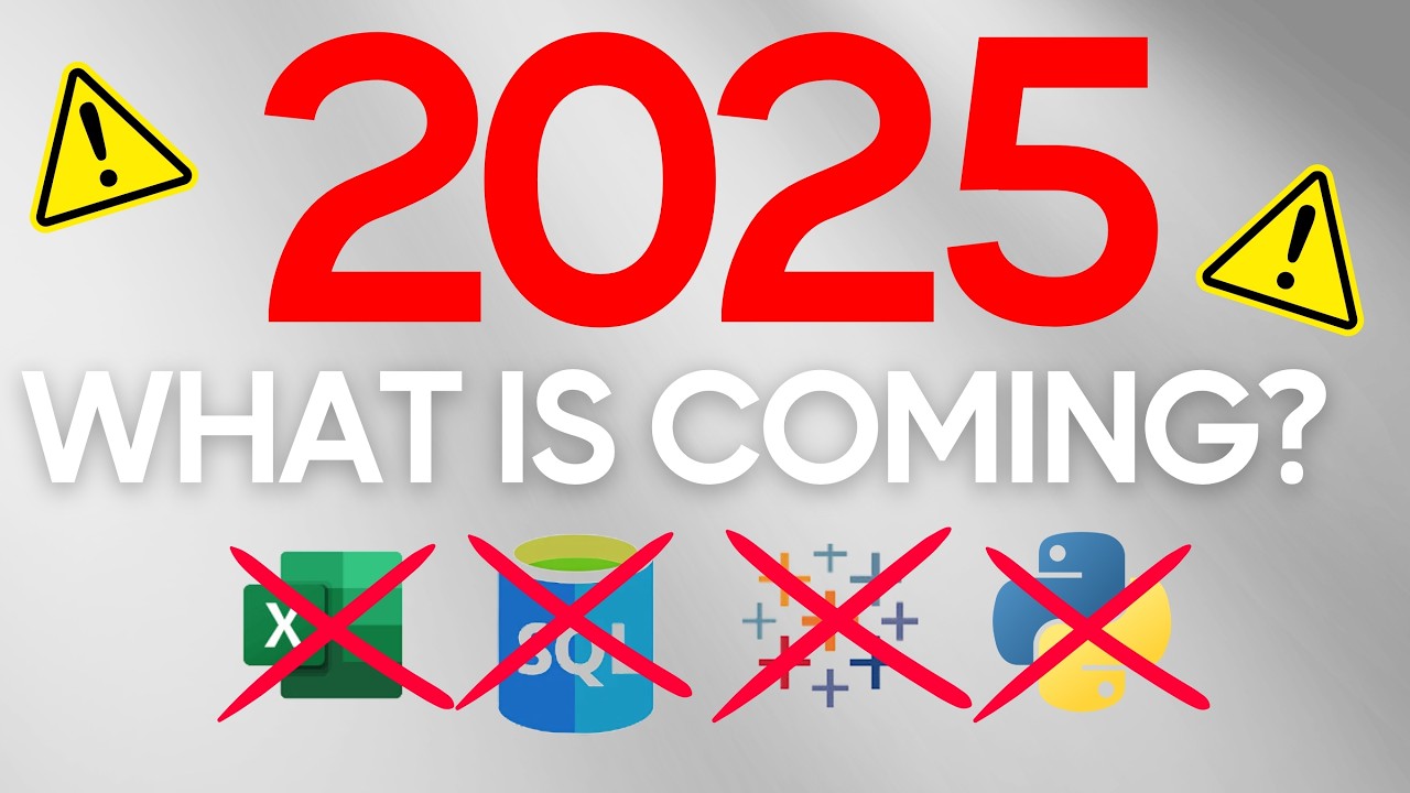 What is Coming in 2025 for Data Analysts?