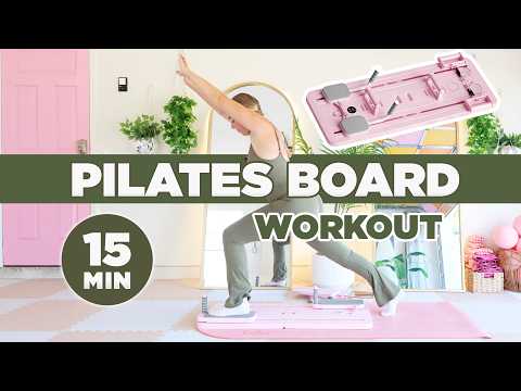 15 MIN PILATES BOARD WORKOUT | FULL BODY