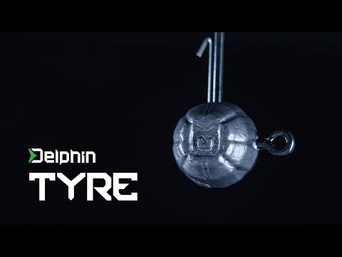 DELPHIN - Jigová hlava s držiakom TYRE veľ. 5/0 10 g 5 ks