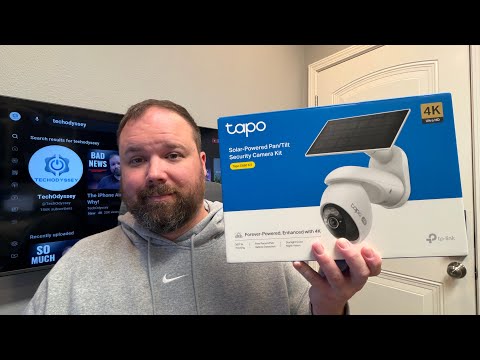 TAPO 4K Solar Powered 4K Pan/Tilt Security Camera (C660 KIT) // All in One Security!
