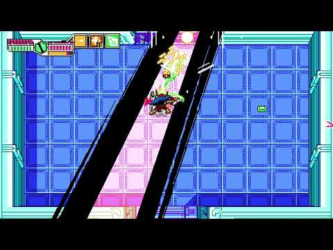 Blaster Master Zero 3 - Enemy interactions in 2nd Area Dungeon 2
