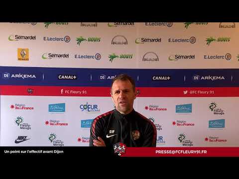 Féminines | Avant Dijon - Fleury (J16) : Le point presse