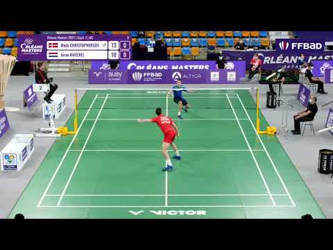 1/4 MS | Mads CHRISTOPHERSEN (DEN) - Joran KWEEKEL (NED) | Orléans Masters