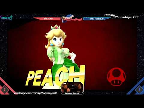 SHC Cala (Peach, Ike) vs DaT Hexique (Marth, Mii Gunner) - WR2