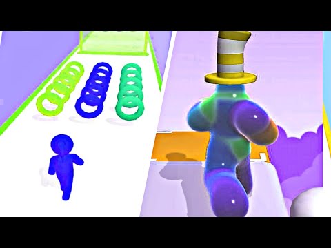Long Neck Run vs Blob Runners 3D AVGT7- All Level Gameplay Android,iOS - NEW TERA APK UPDATE
