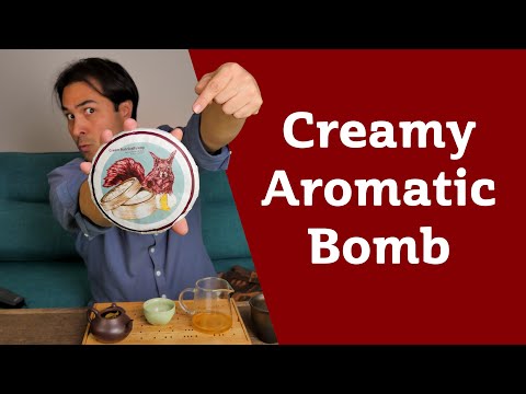 CREAM BUN SCALLYWAG Raw Puerh - Another LINCANG Winner