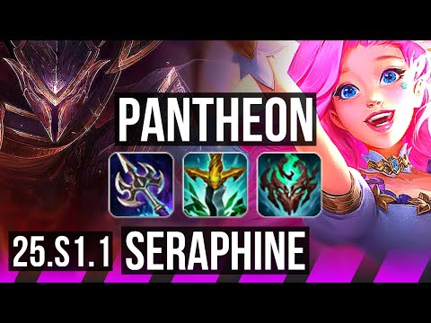 PANTHEON & Lux vs SERAPHINE & Ezreal (SUP) | NA Challenger | 25.S1.1