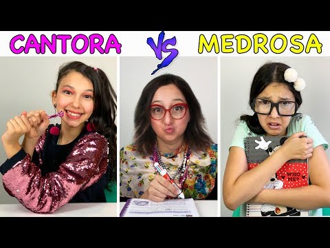 TIPOS DE CRIANÇAS NA ESCOLA #1 CANTORA VS MEDROSA | Luluca