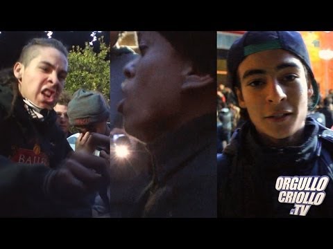 Entrevista LEWAN / Killi vs Nizzer (Final SINESCRITURA @ Ciudad Emergente) . CBA . 2014