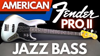 Video thumbnail for Fender JAZZ BASS (American Professional II) FULL DEMO by Play and Trade Guitars