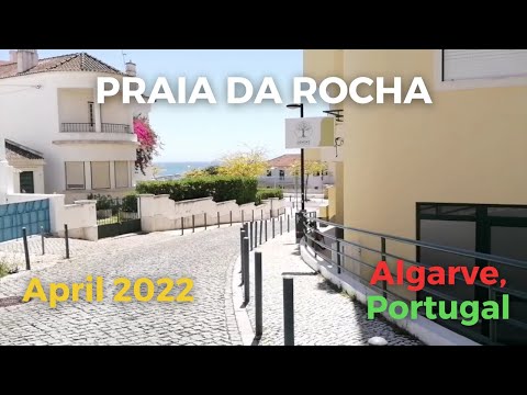 Praia da Rocha Beachline Street Walk April 2022