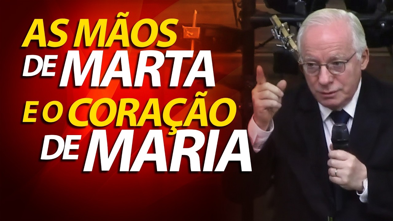 As mãos de Marta e o Coração de Maria | Pregação em Lucas 10:38 a 41 | Pastor Paulo Seabra