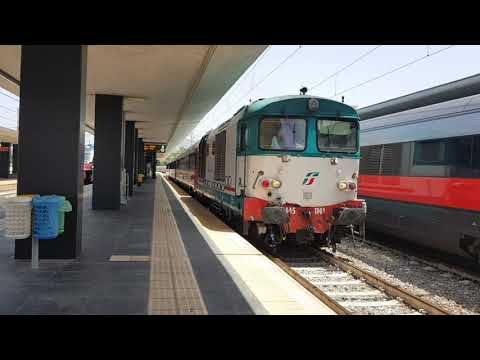 Treno Intercity+Locomotore D445 1141 Intercity 562 Reggio di Calabria Centrale-Taranto
