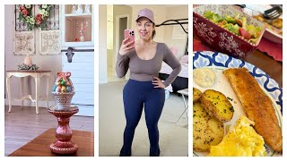Week in My Life: G4Free Athleisure Haul/Try-on, Start of my Easter Decor and Eating Healthy