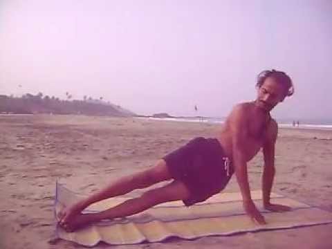 Yoga With Shivaguru-Vasistha Asana-Side Plank Pose