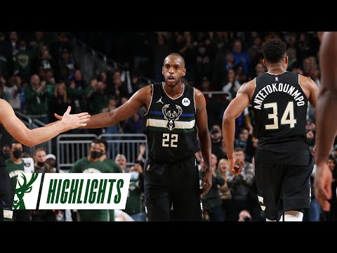 Highlights: Khris Middleton sets franchise 3-point record | Bucks 96 - Thunder 89 | 11.19.21