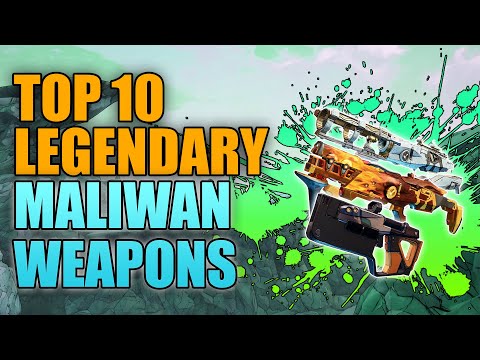 Borderlands 3 | Top 10 Legendary Maliwan Weapons - Best Guns Made by Maliwan