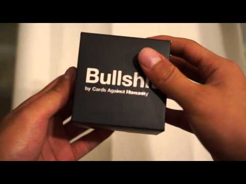 Cards Against Humanity Bullshit Unboxing