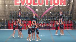 Starburst Cheer Elite Shooting Stars Small Youth A1 Run 1