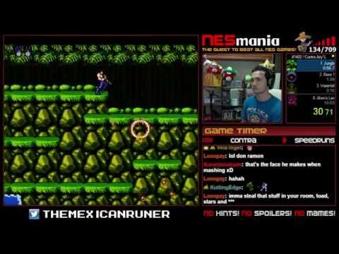 Contra (Any%) in 10:02