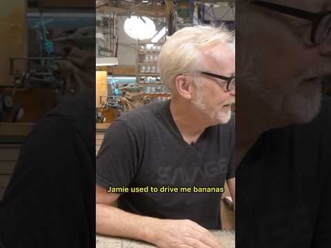 Jamie Taught #AdamSavage This Unintended Life Lesson During #MythBusters