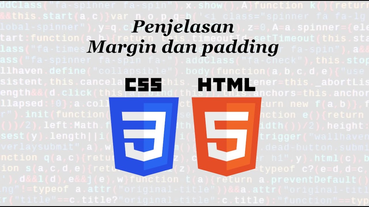 😵 Penjelasan Margin dan Padding di HTML | CSS dalam 5 menit