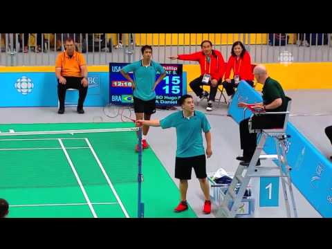 TORONTO 2015 Pan Am Games - Badminton Men's Doubles FINAL - Gold Medal Match Highlights HD