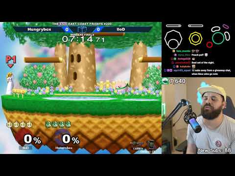 ECF #200 - Hungrybox (Jigglypuff) vs lloD (Peach) - Top 24 WF