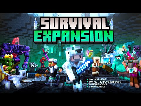 Survival Expansion  — Minecraft Marketplace Trailer