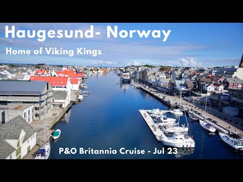 Haugesund - Norway; final port of P&O Britannia's 7 day Norwegian cruise.