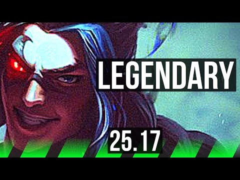 KAYN vs MASTER YI (JGL) | 19/2/10, Legendary | EUW Challenger | 25.17