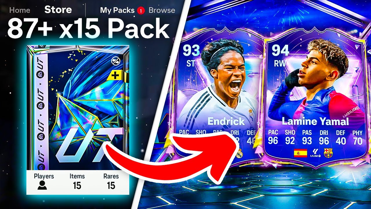 87+ x15 TOTS WARM-UP PACKS! 😱 FC 25 Ultimate Team