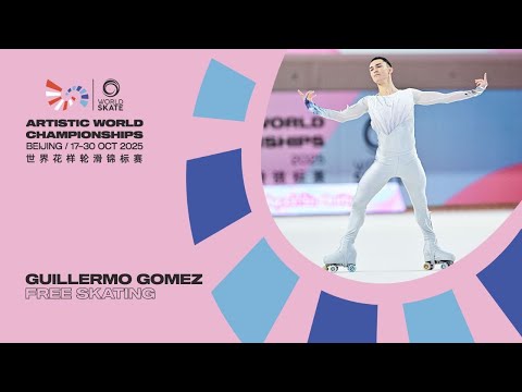 Guillermo Gomez - World Champion @Freeskating Junior - Artistic World Championships Bejing 2025