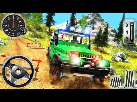 Offroad Jeep Hill Climb Drive Simulator - 4x4 Mountain SUV Driving - Android GamePlay #2