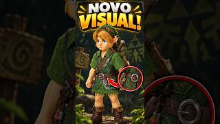 Novo visual no ZELDA OCARINA OF TIME REMAKE